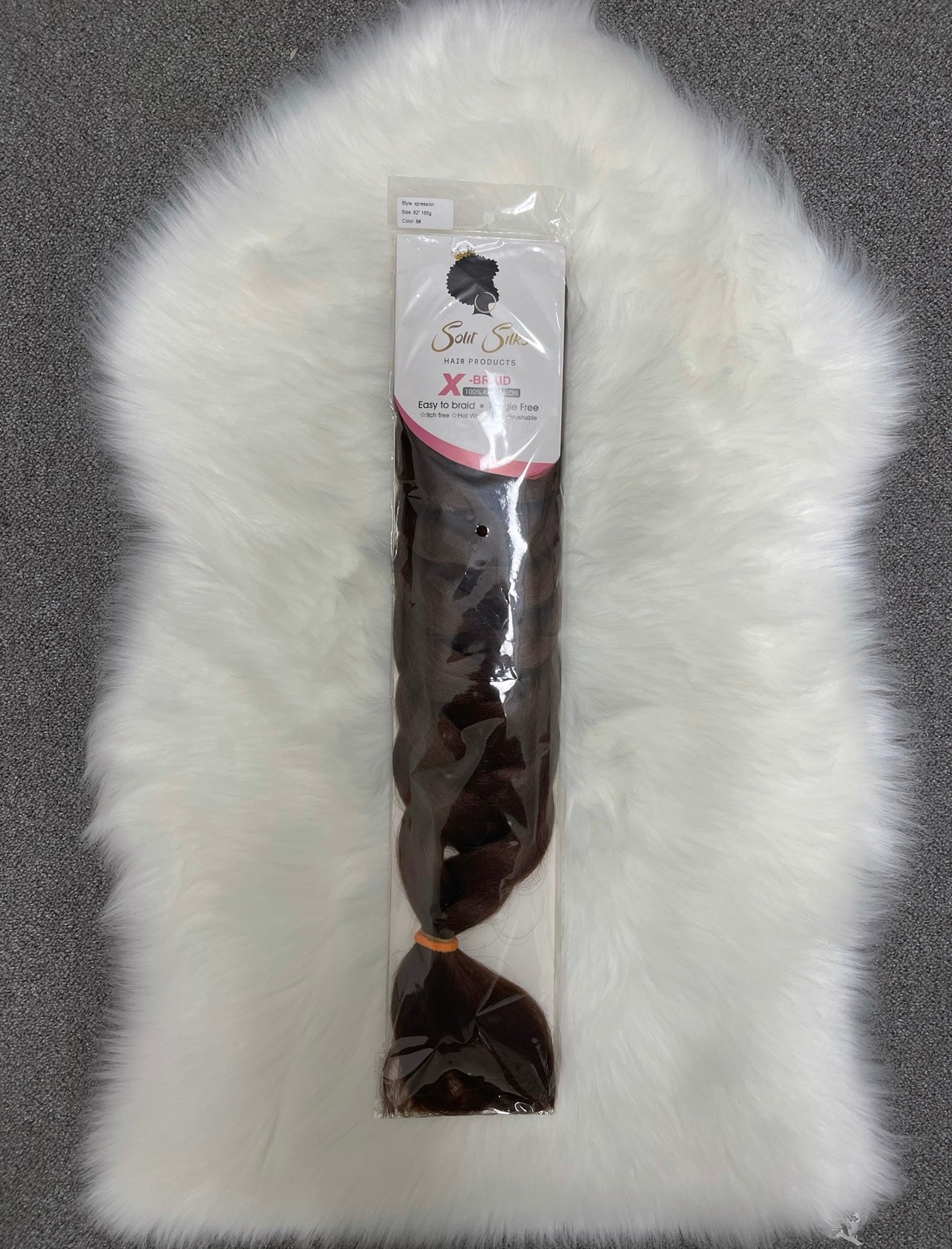 Braiding hair color #8