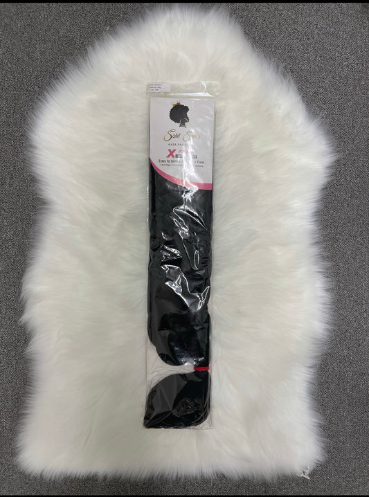 Braiding hair color #1b